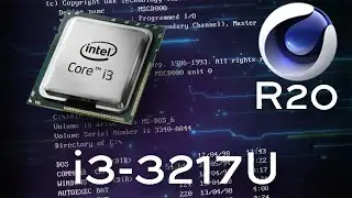Cinebench R20 Intel Core i3-3217U 1.80 GHz