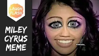 MILEY CYRUS BLUE EYES MEME 🔥🔥🔥 Young Face Picture by @brookedits_