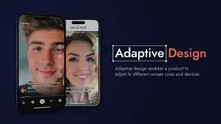 Hero Animation Website &ndash; Mobile App UI & Adaptive Design in Motion