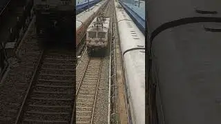 power of wap7 locomotive.#locomotive #electric#engine#wap7#riderhimanshu3897.