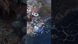 Aerial Concept Art in Photoshop | Part 1 #worldbuilding #design #conceptart #art