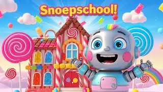 Baby Robot’s Eerste Dag op de Snoepschool | Leuke 3D Kinderliedje