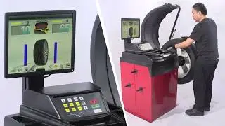 Tire Balancer U-885 Wheel Balancer Installation Tire Balancing Machine - Unite Automotive Equipment