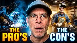 🦺12 Pros And Cons Of Being A Welder #welding #highestpaidskilledtrades