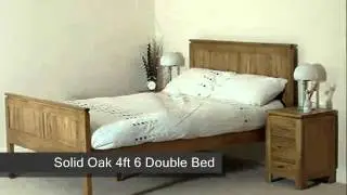 Cambridge Solid Oak 4ft 6