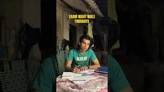 EXAM NIGHT WALE THOUGHTS 📚✍🏻🤕 #exam #student #boardexam #schoolife #tension #hamzasyed