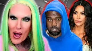 Jeffree Star REACTS to Kanye West CHEATING RUMORS causing more DRAMA in Kim Kardashian DIVORCE