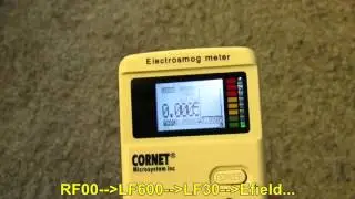 מד קרינה ביתי CORNET ED88T - הוראות הפעלה