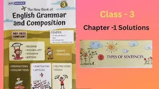 Chapter 1 Types of Sentences. class3