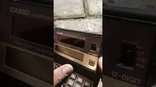 restoration old casio calculator solar cell power PART 1 @Arres_official