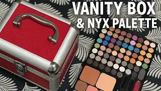 ✨ NYX Makeup Palette & Vanity Box Review 💄 Unboxing Full Glam Kit 2025 | Vlogs by Mishi UAE 🇦🇪