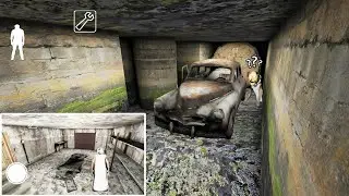 Granny Car in The Sewer 😲 | Granny Game Car Escape