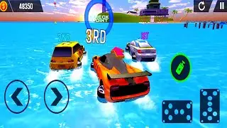Water Car Surfer Racing Simulator || Dirt Chained Cars Drive 3D || Cars Games 2 || Android GamePlay