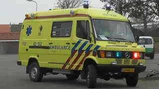 Showtje, C Miesen Ambulance 02-152 Terschelling vanuit ambulancepost Terschelling