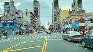 NYC DRIVE: St Nicholas Avenue | MANHATTAN | NEW YORK | Fall 2022 | 2160p 4K Video | PART 1