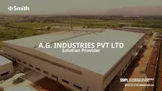 AG INDUSTRIES PVT LTD CHITTOOR, AP | PEB BUILT BY SMITH STRUCTURES INDIA PVT LTD | PEB STEEL BLDG