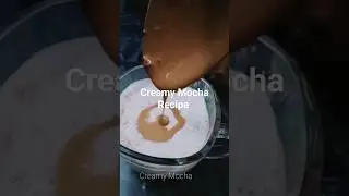 Creamy Mocha / Coffee / Beverage / Drink  😋/ Home Make Easy / YouTube Hot Recipe #uploads  #recipe