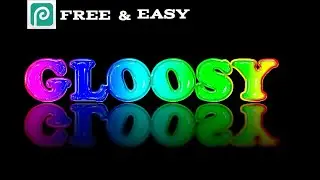 Photopea Tutorial: Create Awesome Glossy 3D Candy Text Effect (Free & Easy!)