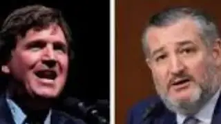 Tucker Carson and Ted Cruz drama