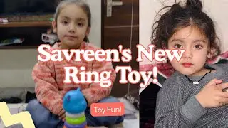 Savreen's New Elephant Stacking Toy! 🐘 Colorful Rings | Kids Unboxing #kidsvideos