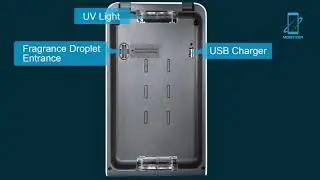 #corona-virus, #virus-cleaner Portable UV Light Smart Cell Phone Sanitizer Sterilizer Cleaner