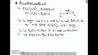 Bisection method