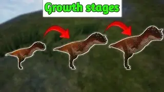 NEW CARNOTAURUS 0% TO 100% GROWTH STAGES 🦖 (TWIST)