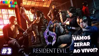 🔴RESIDENT EVIL 6 # 03 - FINALIZANDO A CAMPANHA DO LEON! # PLAYSTATION 4