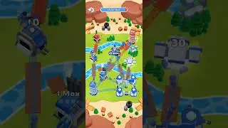 Champion in Tower War Level 1442! #towerwar #gameplay #towerwagon #games