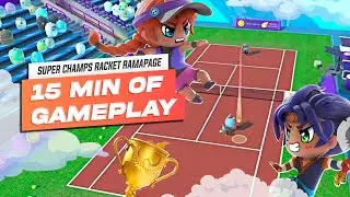 Super Champs Racket Rampage Gameplay | Mobile Tennis Game