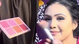 Real client party makeup 😍tutorial full detail video step-by-step #tranding #trending #viralvideo 👩