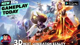 CHARGE OF LEGENDS (ENG) 2021 New Online Tactical-Strategy Game Mobile-Gameplay