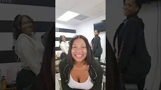 Came for the sewin, stayed for the laughs 😂💁🏽&zwj;♀️#BobSewIn #rvaTok #HairstylistVibes #SalonLaughs