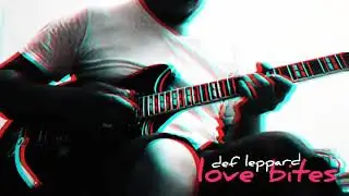 LOVE BITES DEF LEPPARD COVER, With Yamaha Revstar Rs720B Upgrade Seymour Duncan APH1