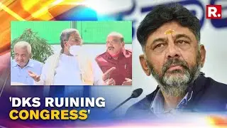 Karnataka Congress' Internal Feud Caught On Camera; Siddaramaiah, Pattan Criticise DK Shivakumar