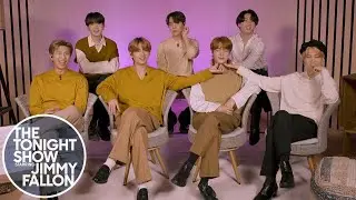 BTS Shares&nbsp;Details About Their New Album BE (Deluxe Edition) | The Tonight Show