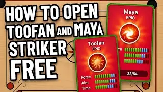 How To Open Toofan 👑 and Maya 🌀 Striker for Free 😱 Complete Guide 🔥 Carrom Pool