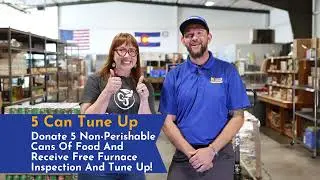 Home Comfort Services and the Community Food Bank of Grand Junction 5 can tune up!
