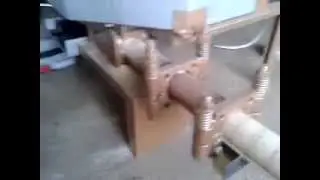 Homemade Hydraulic Sawdust Briquette Press