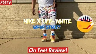 I copped off-white sneakers from Nike.. below retail!!! On feet look!!!