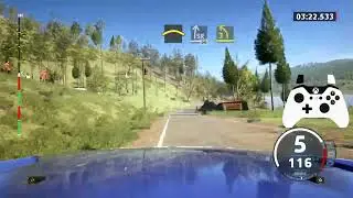 [EA WRC]Habu dam time attack Subaru Impreza S14