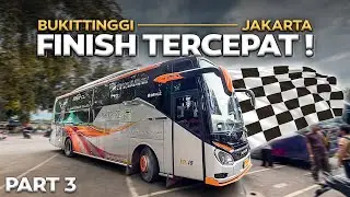 MENJADI BUS TERCEPAT SUMBAR ⁉️ Bukittinggi - Jakarta Naik Bus Miyor Ultimate Class Part3. 