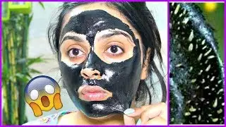 OMG😱 FIRST TIME USING A BLACK PEEL OFF MASK | Tanutalks |