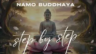Namo Buddhaya | Step by step through the winter storm | monks anthem #song  #sadhu #buddha