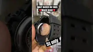 Sport watch for men❤️black lover❤️@ModernWatchMW #menwatch #modernwatch #watch #sportwatch