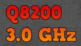 Overclocking Intel Q8200 Quad with Stock Cooler @ 3.0GHZ