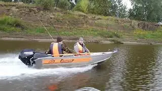 Mercury F 10 MH EFI, WELLBOAT 37, 45км/ч