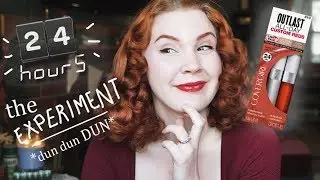 The 24 Hour Lipstick Experiment || Covergirl Outlast