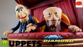 CRITICS? Deluxe Diamond Select Statler & Waldorf Balcony Box Seats Theater Action Figure Review Fun