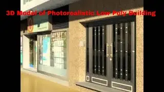 3D Model of Photorealistic Low Poly Building Review